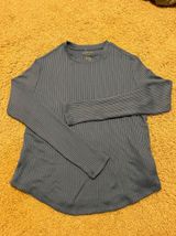 American Eagle Blue Long Sleeve Photo 0
