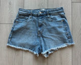 Altar'd State Light Denim Wash Shorts rhinestones US women’s 26 Photo 0