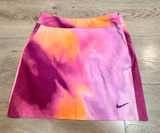 Nike Golf Womens Tie Dye Athletic Skirt Size 4 Small Dri-Fit Purple Orange Photo 0