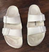 White Birkenstock Sandals Photo 0