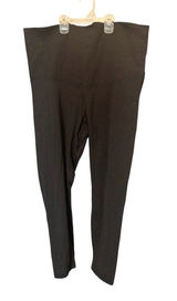 Old Navy Active Maternity Leggings XL Black Full Panel High Rise Go-Dry Comfort Photo 0