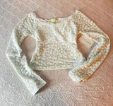 White Off The Shoulder Top Size Medium  Photo 0