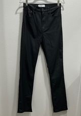 Abercrombie & Fitch 90s Ultra Slim Straight Coated Denim w/slit Photo 0