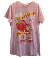 Strawberry shortcake pink cotton nightgown medium sleepwear lounge Photo 0