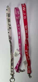Vintage 90's NOS New with and without tag WWJD Lanyards what would Jesus do Photo 0