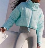 Free People Movement High Frequency Cropped Puffer Jacket. Size Medium Photo 0
