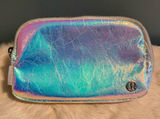 Lululemon Everywhere Iridescent Belt Bag Silver Photo 0