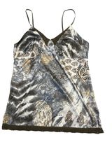 Xhilaration Goblincore Fairy Y2K Crochet Trim Satin Cami Tank Top Vampire Diaries Coquette Photo 0