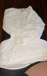 Raisins White Swimsuit Cover Up Dress Photo 0