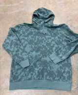 Gymshark Camo Pullover Graphic Hoodie Teal Green Womens Small Photo 0