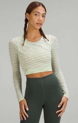 Lululemon Ebb to Street Long Sleeve Shirt | Moonlit Magenta Multi / Faded Zap Photo 0