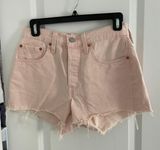Levi’s Pink Jean Shorts Photo 0