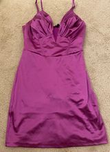 Purple Short Dress Size 4 Photo 0