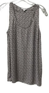 Cabi Tank Top Size Medium Leopard Animal Print Sleeveless Racerback Cami Photo 0