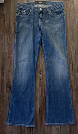 Rock & Republic Y2K Light Wash Bootcut Jeans 28 Embroidered Photo 0
