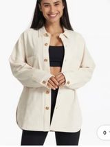 Vuori Mackenzie Shirt Jacket - Ivory/Cream size M/L Photo 0