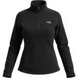 The North Face Fleece Pullover Womens XL Black TKA 100 Quarter Zip Jacket Photo 0