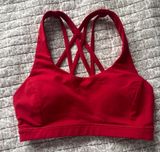 Red Lululemon sports bra Photo 0