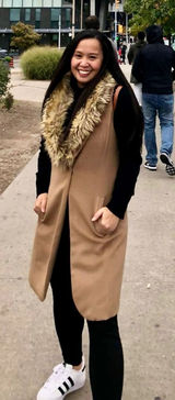GUESS Los Angeles Womens Medium Camel Tan‎ Faux Fur Collar Longline Vest Chic Photo 0