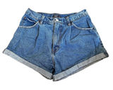Abercrombie & Fitch Annie high rise denim shorts cuffed jean short Photo 0