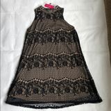 NWT Xhilaration Black Lace Swing Dress Photo 0