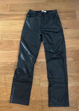 Abercrombie Vegan Leather 90s Pants Photo 0