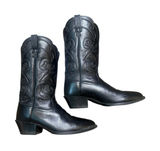 Ariat Women’s Heritage Western Black Deertan Boots 7 Wide Photo 0