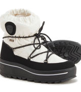 Pajar Taya‎ Alpine Platform Snow Boots Pajar-Tex Black Cream Winter Size 7-7.5 Photo 0