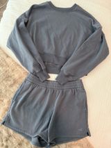Blue Hollister Sweat Set Photo 0
