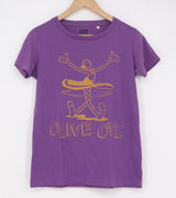 Uniqlo UT Popeye Olive Oyl Graphic T-Shirt Purple Womens Medium Photo 0