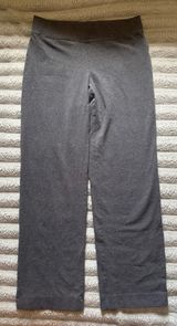 Lands' End Gray Flare Sweatpants Photo 0