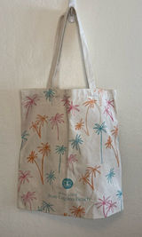 NWOT: Gorjana Palm Tree Prince Canvas Tote Bag Photo 0