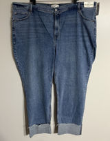NWT Abercrombie & Fitch Ultra High Rise The Ankle Straight‎ Jeans Size 24 Long Photo 0