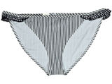 Aerie Seersucker Ruffle Bikini Bottom Striped with Gingham Ruffles Size‎ M NWT Photo 0