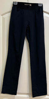 Betabrand Straight Yoga Leg Pants in Black Photo 0