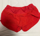 Red Lululemon Shorts 2.5" Speed Up Photo 0