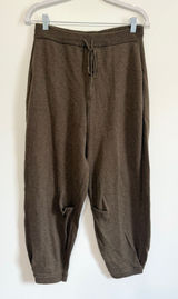 Free People Beach Barrel Jogger Sweatpants Size Small Brown Oversized Fall Boho Photo 0