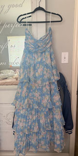 Lulus Maxi Dress Floral Photo 0