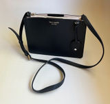 Kate Spade New York Eva Triple Gusset Black Crossbody Photo 0