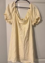 Princess Polly Dress Yellow Mini Photo 0