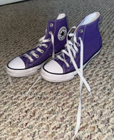 Purple Converse High-Top Photo 0