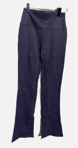 Wild Fable Flare Leggings Women XS Navy Blue High Waisted Split Hem‎ Yoga Pants Photo 0