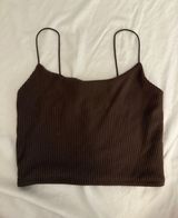 Brown garage tank top Photo 0