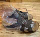 Womens Bearpaw Sandals Brown Slip On Size 8 Comfy Casual Photo 0