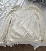 PARKE Sweatshirt Mockneck cream Photo 0