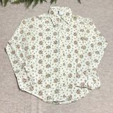 Vintage‎ Cottagecore Prairie Ditsy Floral 70's Western Boho Chic Dagger Collar Photo 0