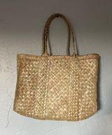 Vacation Tan‎ Woven Tote Bag Beach Resort Resortwear Hawaii Caribbean Photo 0