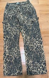 Cheetah Print Palmetto Moon Jeans Photo 0