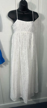 ASOS Design White Lace Overlay Spaghetti Strap Dress Size 2 NWT Photo 0