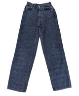 BDG Urban Outfitters High Rise Baggy Corduroy Pants Blue Acid‎ Wash Size 25 Photo 0